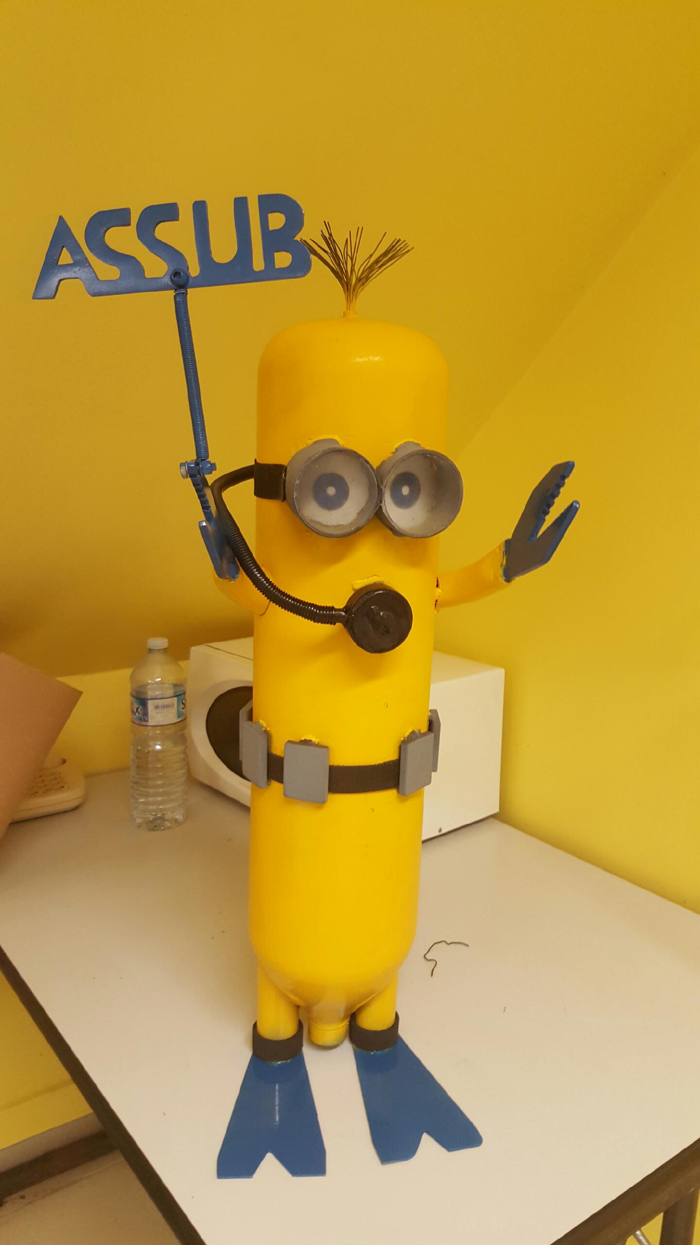 Mascotte ASSUB PAIMPOL PLONGEE
