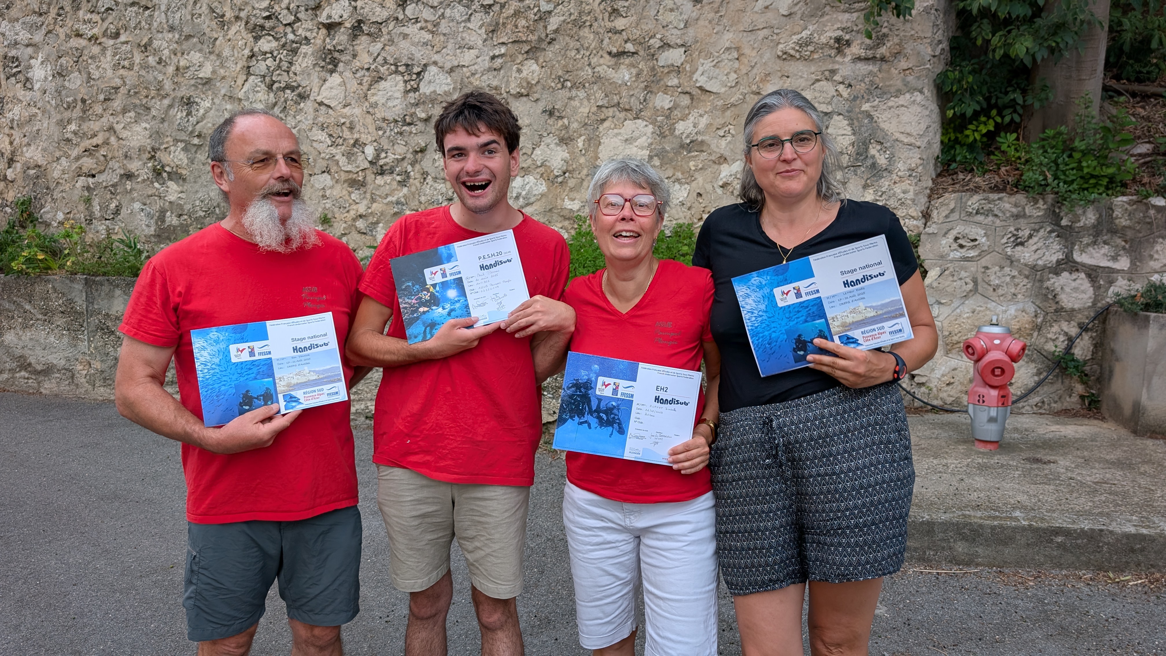 Diplome PESH 20 Mél DONNAS et EH2 Isabelle RUFFET